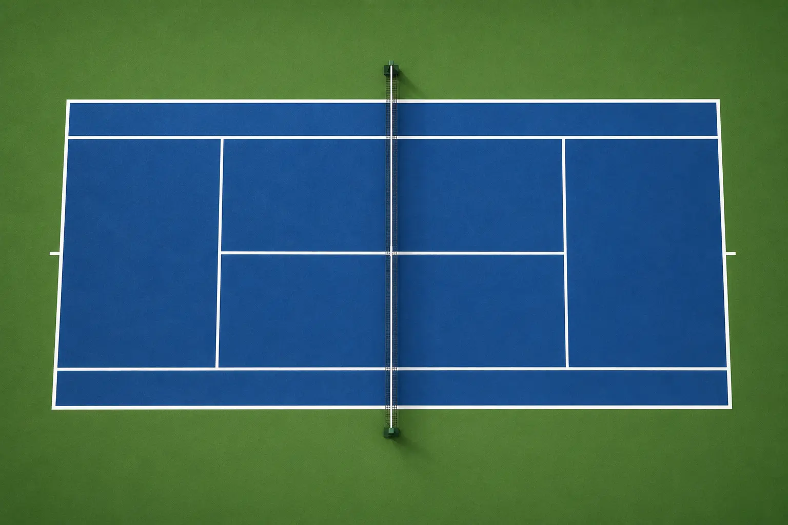 Tenis Kortu Çizgileri ve Standart Saha Ölçüleri